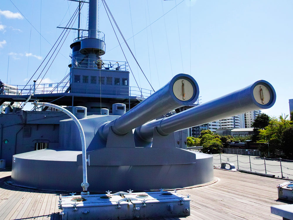 「三笠」艦橋